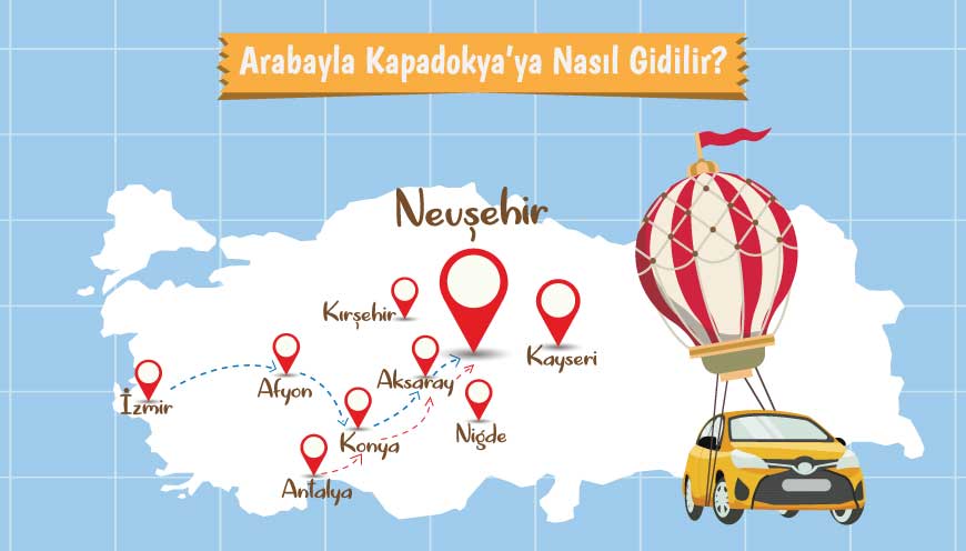 Kapadokyaya Nasil Gidilir ?