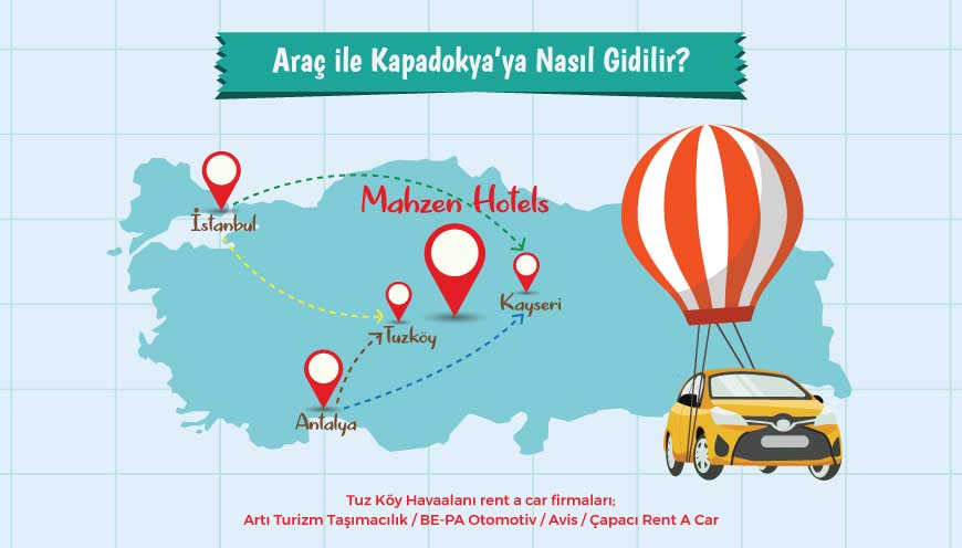 Rent A Car İle Kapadokya’Ya Nasıl Gidilir?